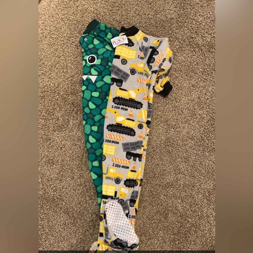 Fleece Footie Pajamas